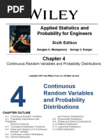 Applied Statistics and Probability For Engineers: Sixth Edition