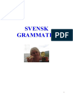 Svensk Grammatik