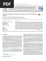 Journal of Hospitality and Tourism Management: Anoop Patiar, Emily Ma, Sandra Kensbock, Russell Cox