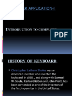 Keyboard PRESENTATION