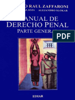 Zaffaroni,  Aliga, Slokar - Manual de Derecho Penal