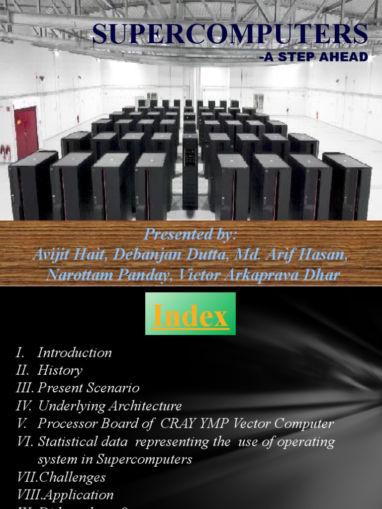 Supercomputers: History and Applications | PDF | Supercomputer ...