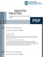 Organizacion Industrial - Teoria de La Empresa