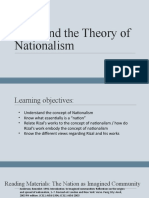 Lecture 2 Rizal and The Theory of Nationalism (A)