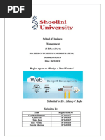 Web Development Report