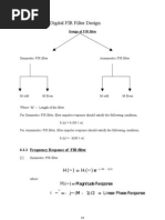 Design of FIR Filter