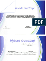 Diploma - Ziua Educatiei