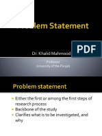 Dr. Khalid Mahmood: Professor University of The Punjab