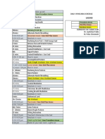 UPDATED VIPASSANA Schedule PDF