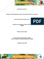 6. Evidencia 2 Video Establecer procesos comunicativos asertivos con turistas