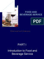 Food and Beverage Service: Oxford University Press 2012. All Rights Reserved
