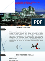 Proceso Carbonilación Metanol Ácido Acético