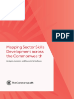 Mapping Sector Skills Development Across The Commonwealth