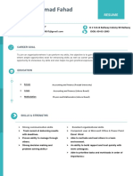 Fahad CV PDF