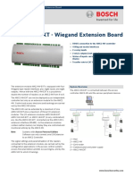 Systems - AMC2 4W-EXT - Wiegand Extension Board