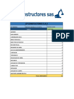 1 Tabla Información Empresa Proyecto