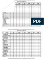 Daftar Hadir Pengambilan Raport