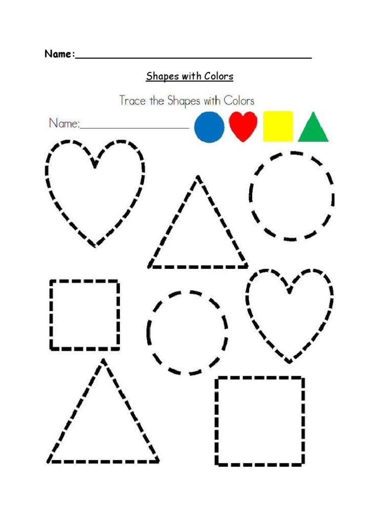 Shapes With Colors | PDF