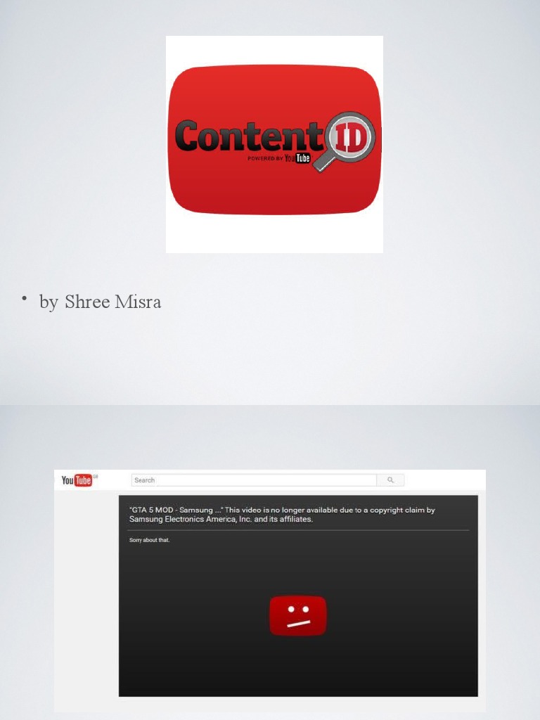 how to make youtube content id