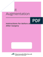 Breast Augmentation: Instructions For Before and After Surgery