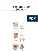 Body Parts Flashcards