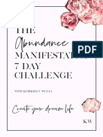 Abundance: Manifestation 7 Day Challenge