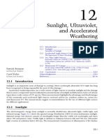 Sunlight, Ultraviolet, and Accelerated Weathering: Patrick Brennan Carol Fedor