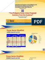 The Philippine Power Crisis: Proposed Solutions From The Academe