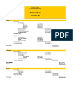 Graha Motor Balance Sheet