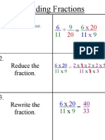 Dividing Fractions