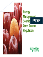 Energy Management Solution Open Access Regulation