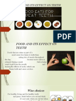 Food and Its Effect On Teeth
