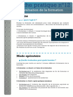 Fp12-Evaluation de La Formation PDF