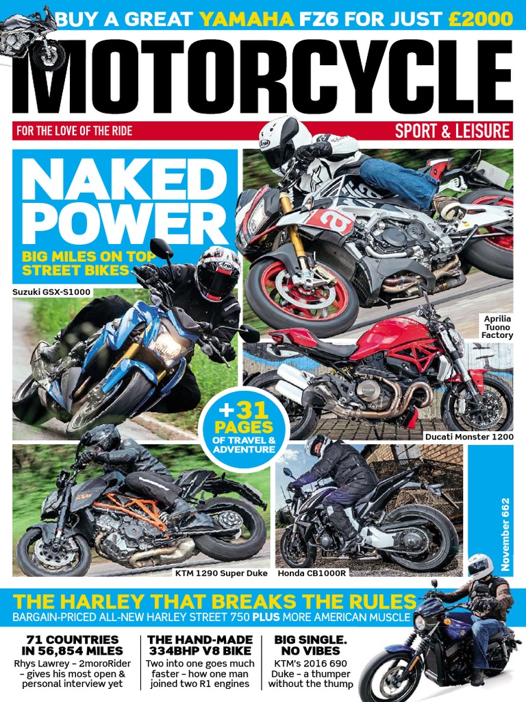 Motorcycle Sport & Leisure - November 2015 UK PDF, PDF, Pay Pal