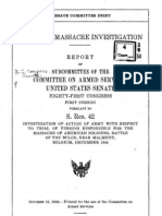 Malmedy REPORT US Senate - 1949