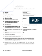 LEAVE Application (Form 13) Excel Format