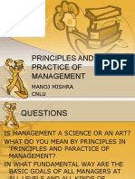 PRINCIPLES AND PRACTICE OF MANAGEMENT2