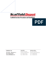 Scaffold-Erection-Procedure Guidelines PDF