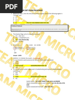 Microprocessor Exit Exam Reviewer: B. CMC - Complement Carry C. CLD - Clear Direction Flag