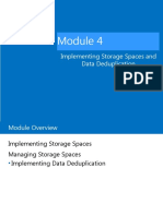 Implementing Storage Spaces and Data Deduplication