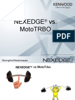 Nexedge Vs Mototrbo by Kenwood