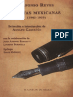 Alfonso Reyes Cartas Mexicanas 1905 1959 924682 PDF