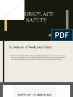 Workplace Safety and Ergonomics