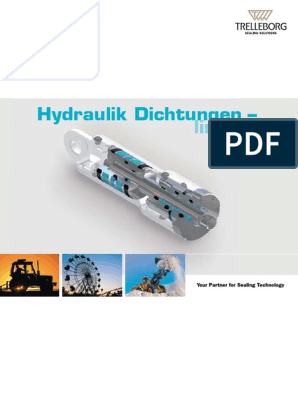 Hydraulik Dichtungen - linear - Kolbendichtungen - Trelleborg