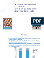 La Politique Commerciale Extérieure de l'UE Chapter 12 de B-W: EU Trade Policy Et Chapitre 18 de Senior Nello