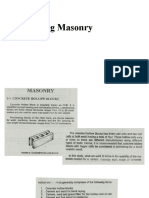 Lecture 5 Estimating Masonry