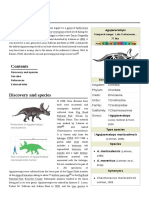 Agujaceratops: Temporal Range: Late Cretaceous, 77 Ma