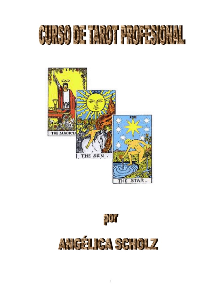 Curso Completo Tarot PDF | PDF | Tarot | Jugando a las cartas