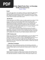 Cellular Digital Packet Data-An Emerging PDF