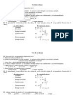 Test Fizica II IX B1